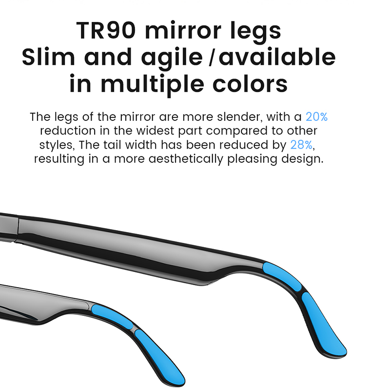 New AI Smart Audio Glasses 38g - đánh giá và giá Audio Music Arabic