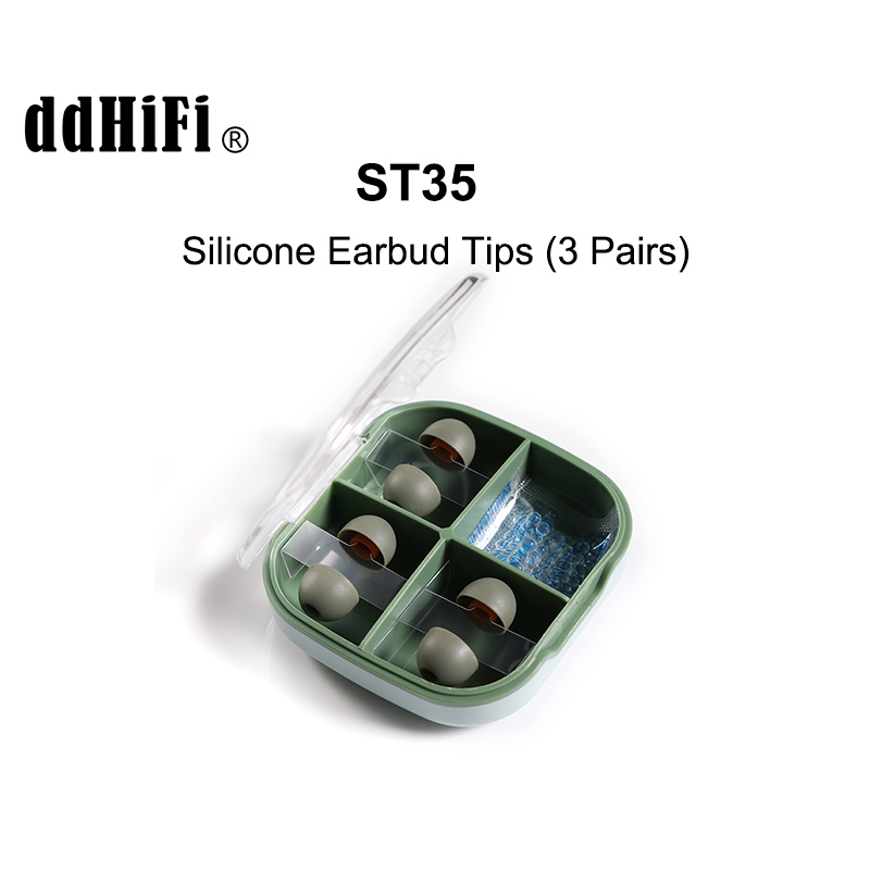 DD ddHiFi ST35 D-Tips Silicone - đánh giá và giá Audio Music Play