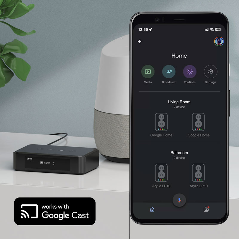 Arylic LP10 HiFi Music Streame - đánh giá và giá Audio Music Google