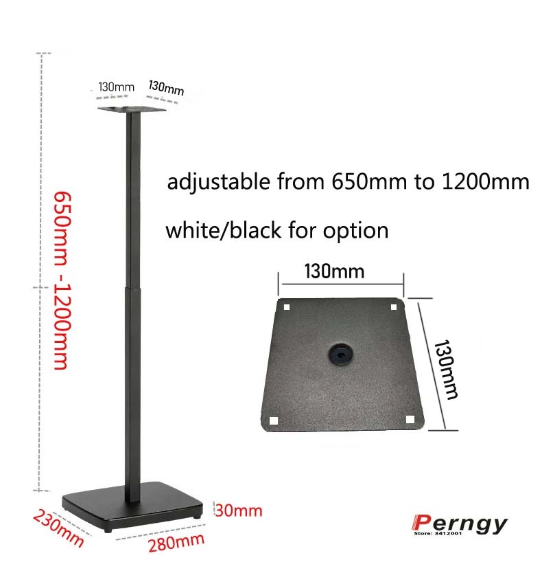 (1 pair=2pcs) SF-P08 65cm-125c - đánh giá và giá Speaker Stand Tripod