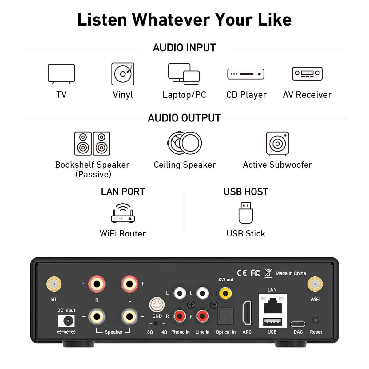 50Wx2 Wireless AirPlay2 HDMI A - đánh giá và giá Audio Music Google