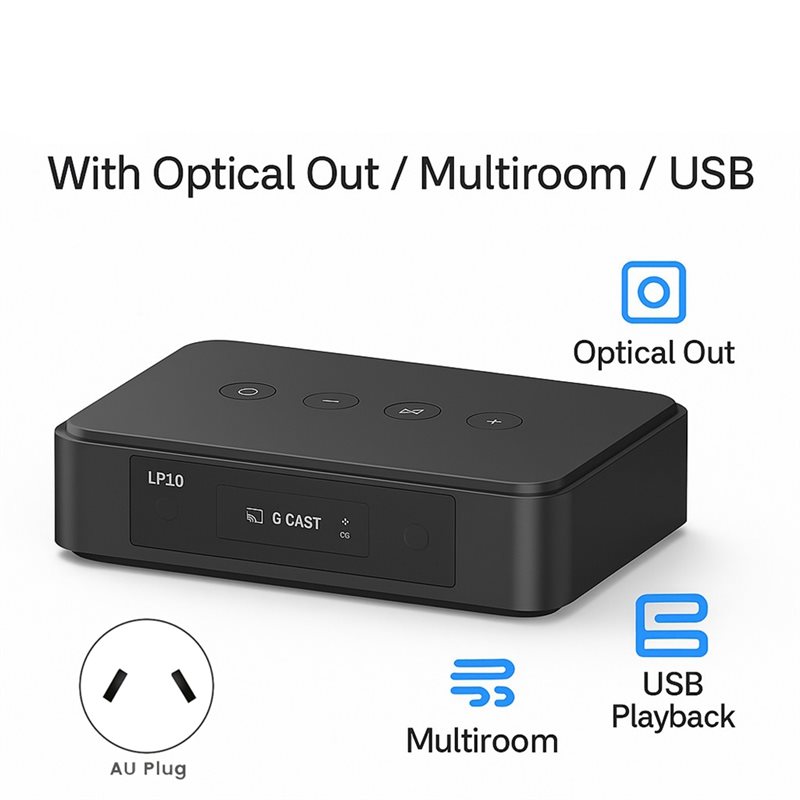 LP10 Wireless Music Streamer W - đánh giá và giá Audio Music Google
