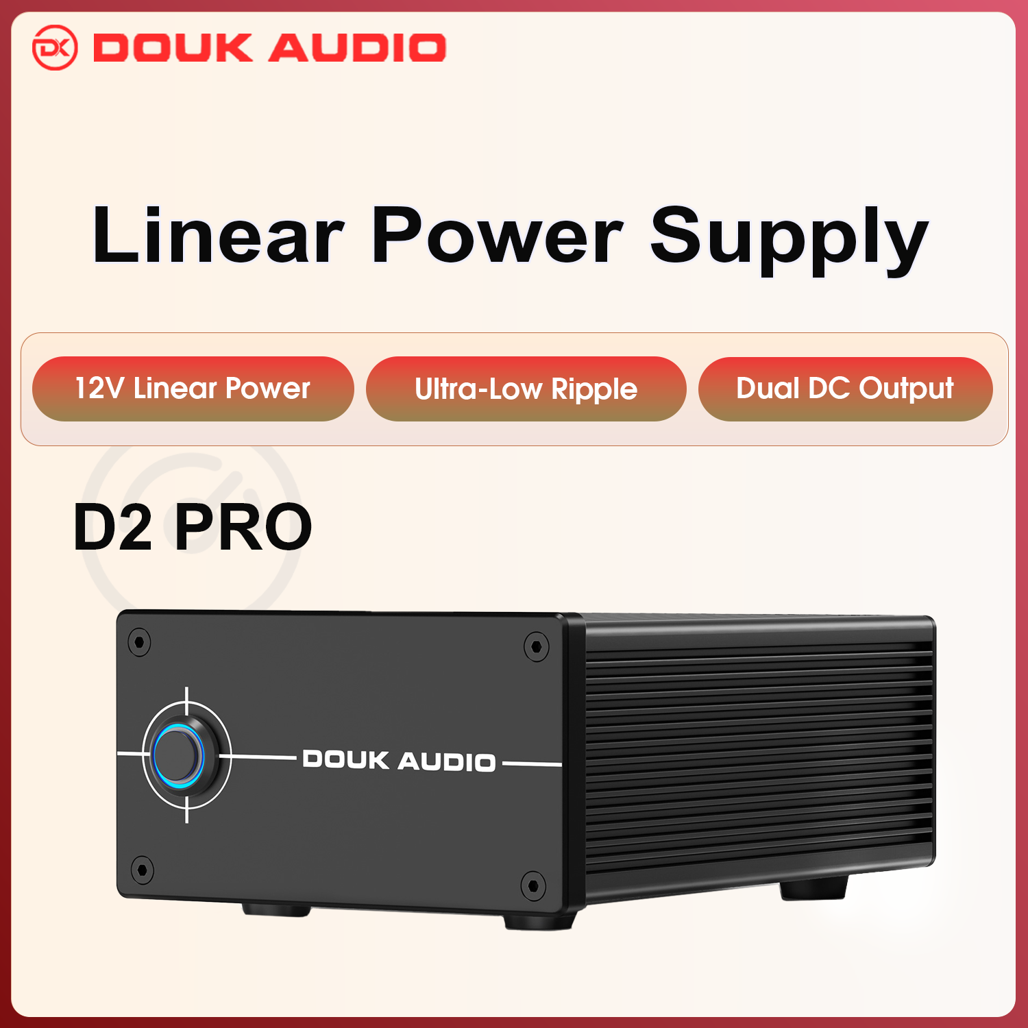 Douk Audio DC 12V 35W Regulate - đánh giá và giá Headphone Amplifier Dac