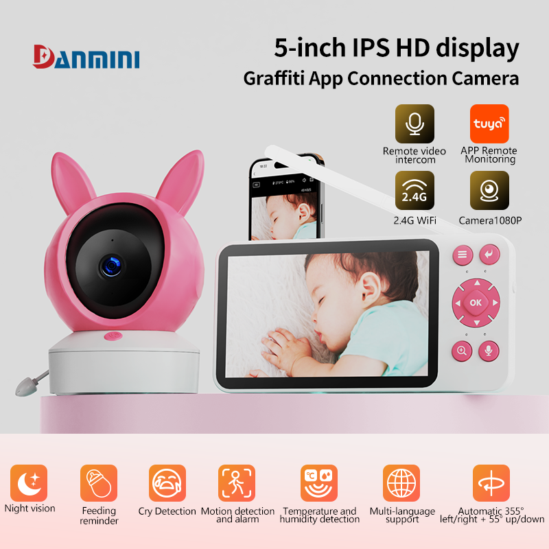 Danmini Smart Baby Monitor Tuy - đánh giá và giá Audio Detect Music