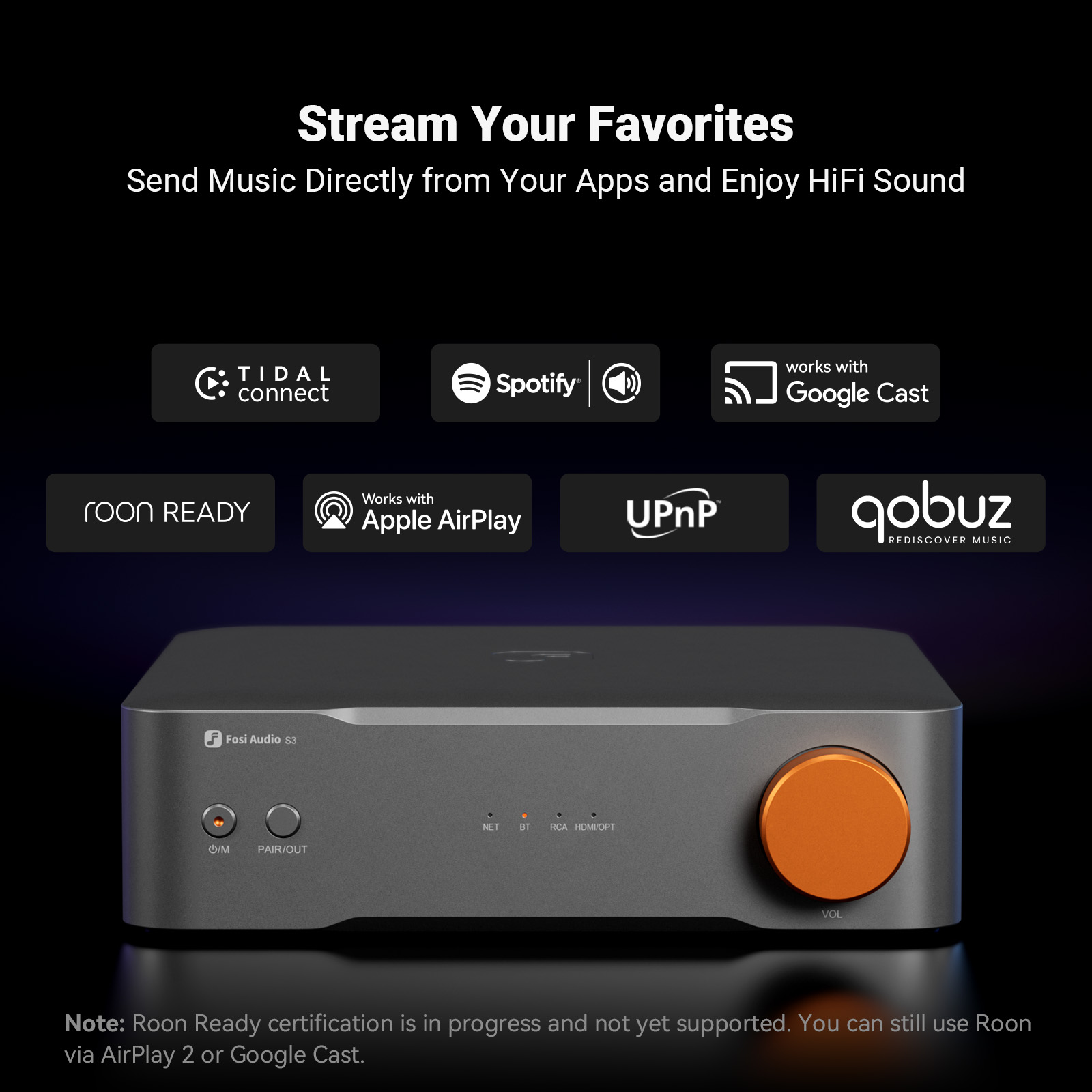 Fosi Audio S3 HiFi Music Strea - đánh giá và giá Audio Music Google