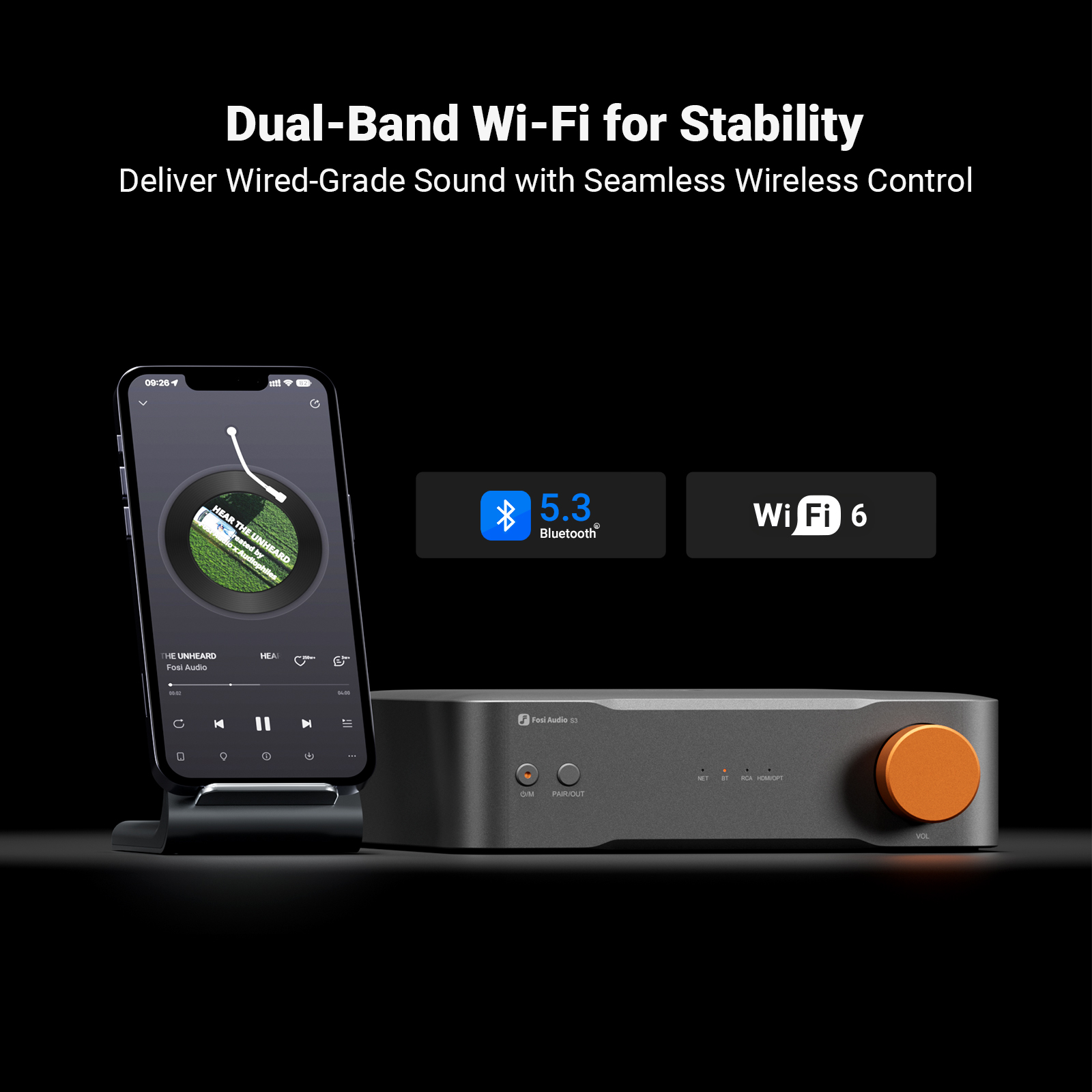 Fosi Audio S3 HiFi Music Strea - đánh giá và giá Audio Music Google