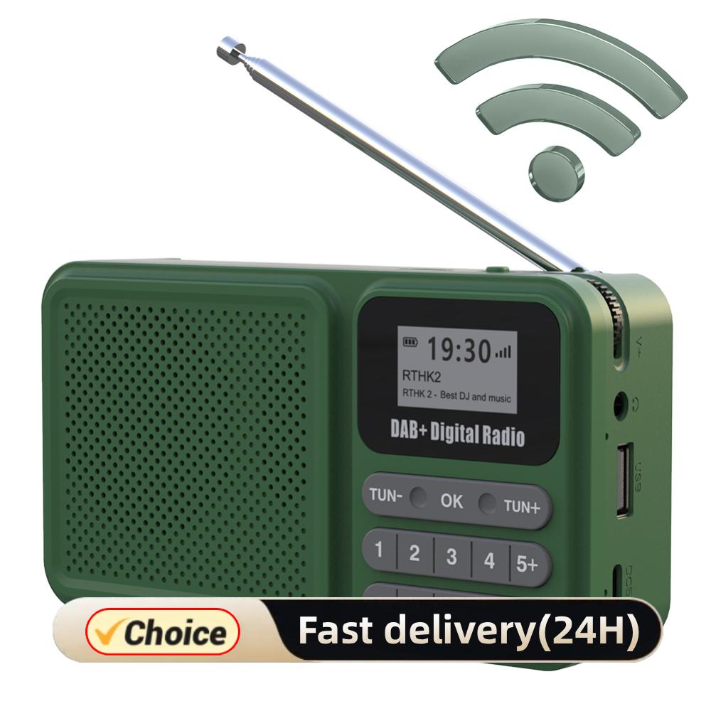 Portable DAB+ Radio with LCD D - đánh giá và giá Audio Music Play
