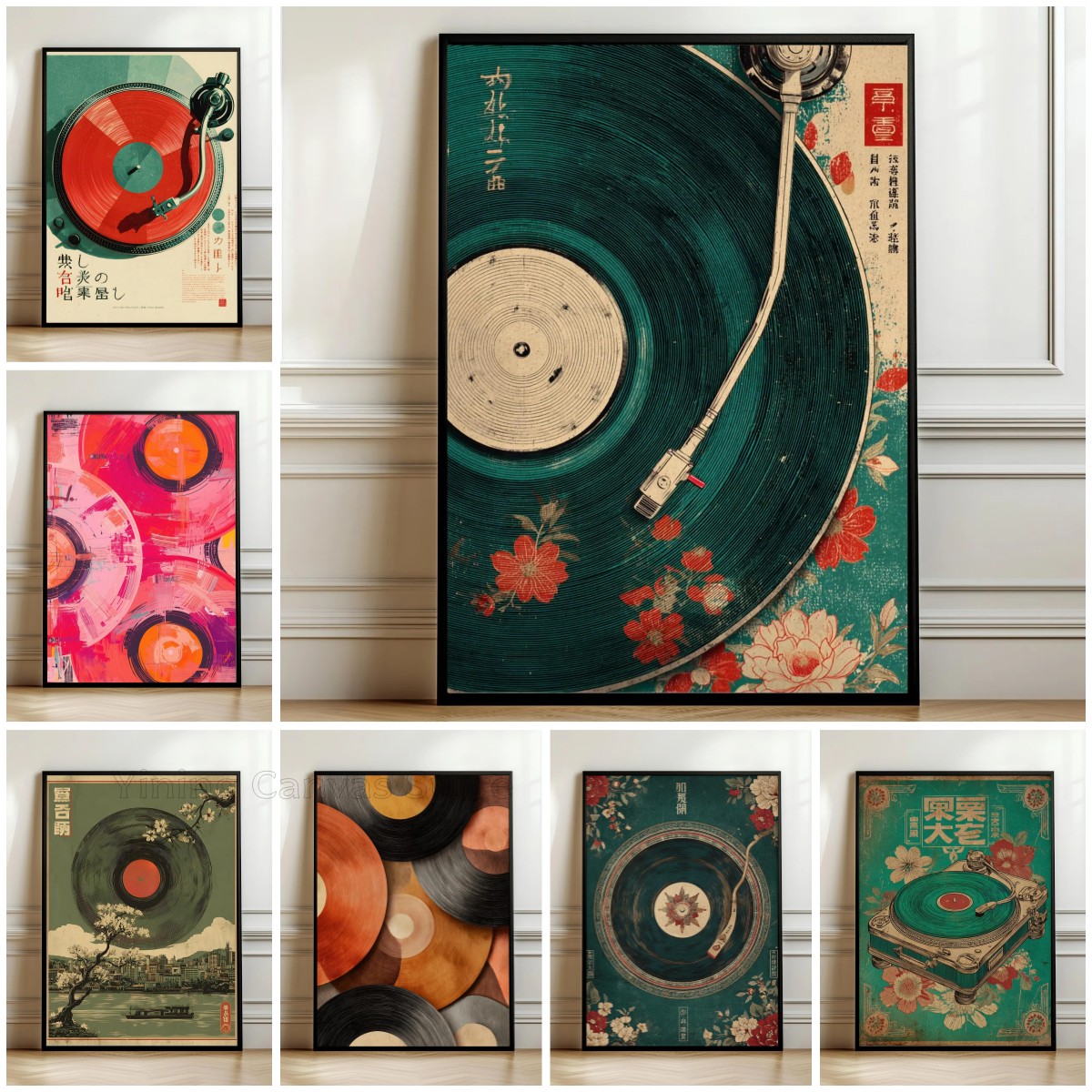 Japanese-style wall decoration - đánh giá và giá Audio Music Dj